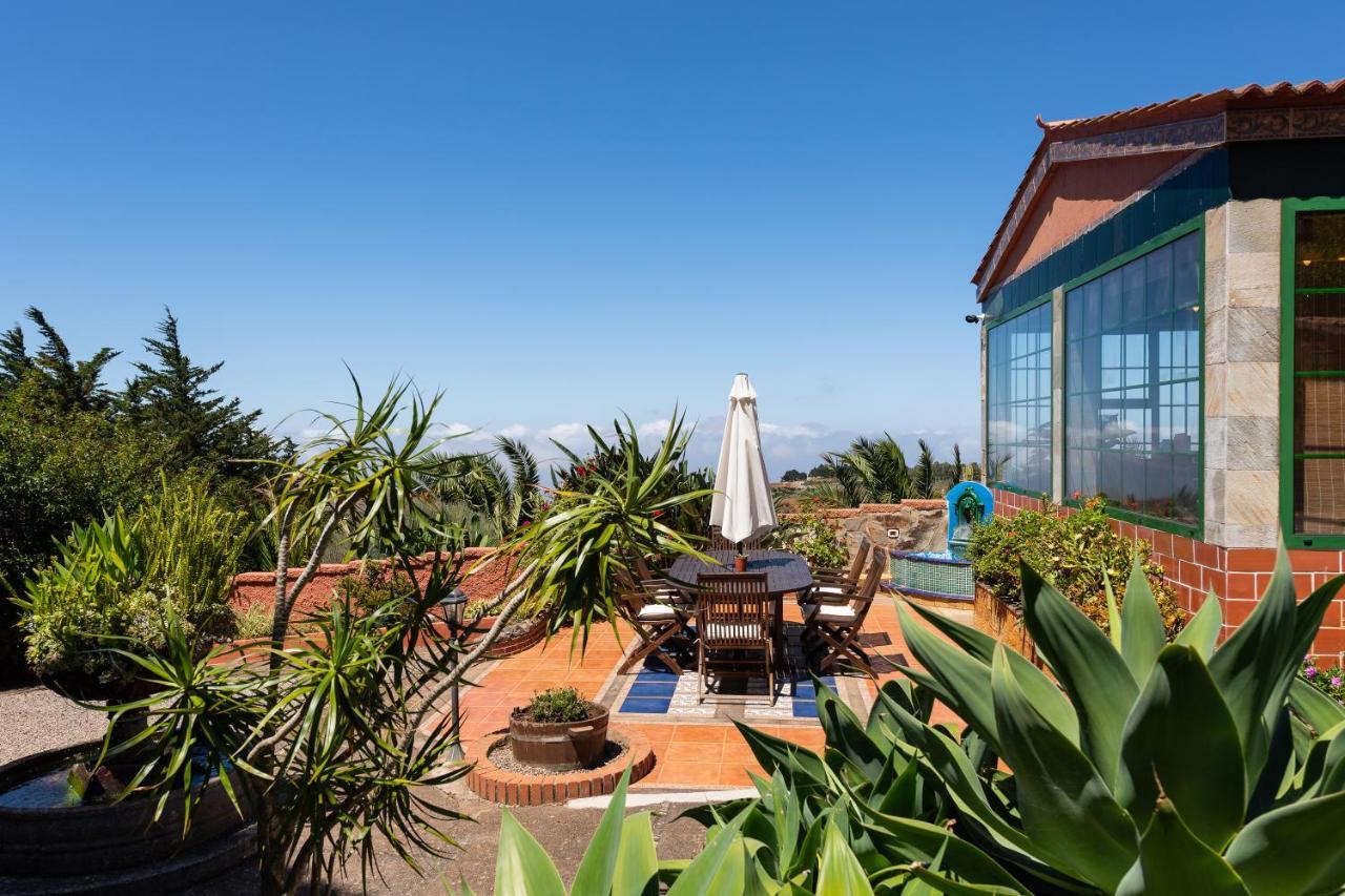 Villa Rural EL Poleo D&R con Piscina Climatizada Privada y Solárium Pico de Viento Exterior foto